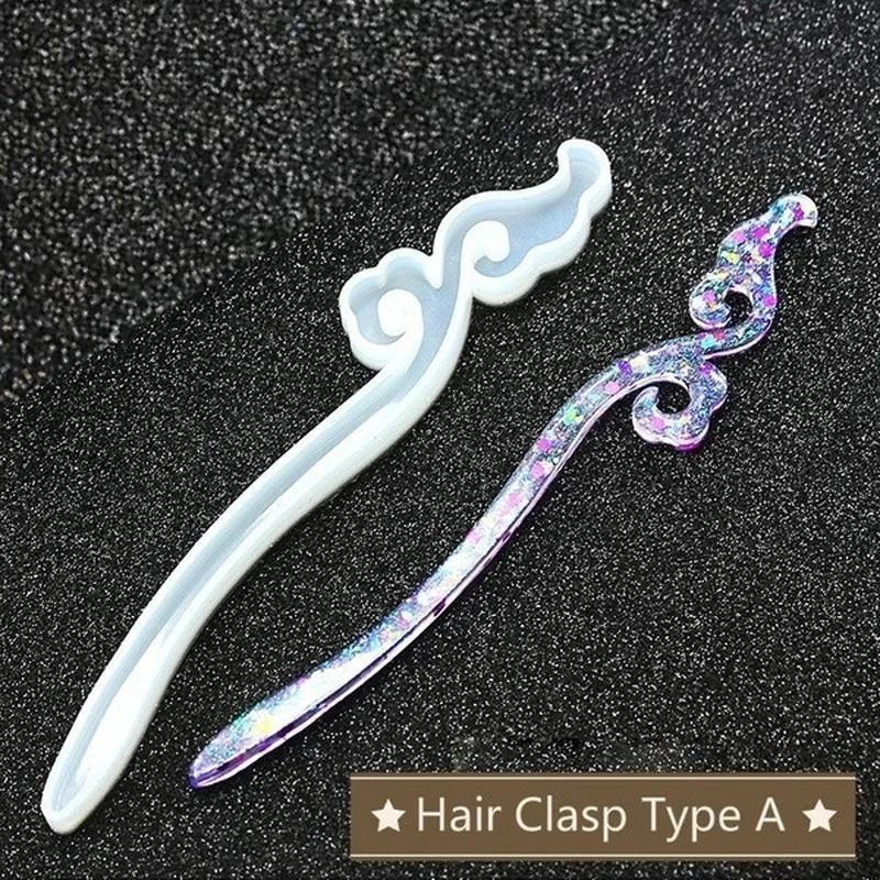 Novo transparente hairpin sili - Jewelry Making For Adults avaliação e preço