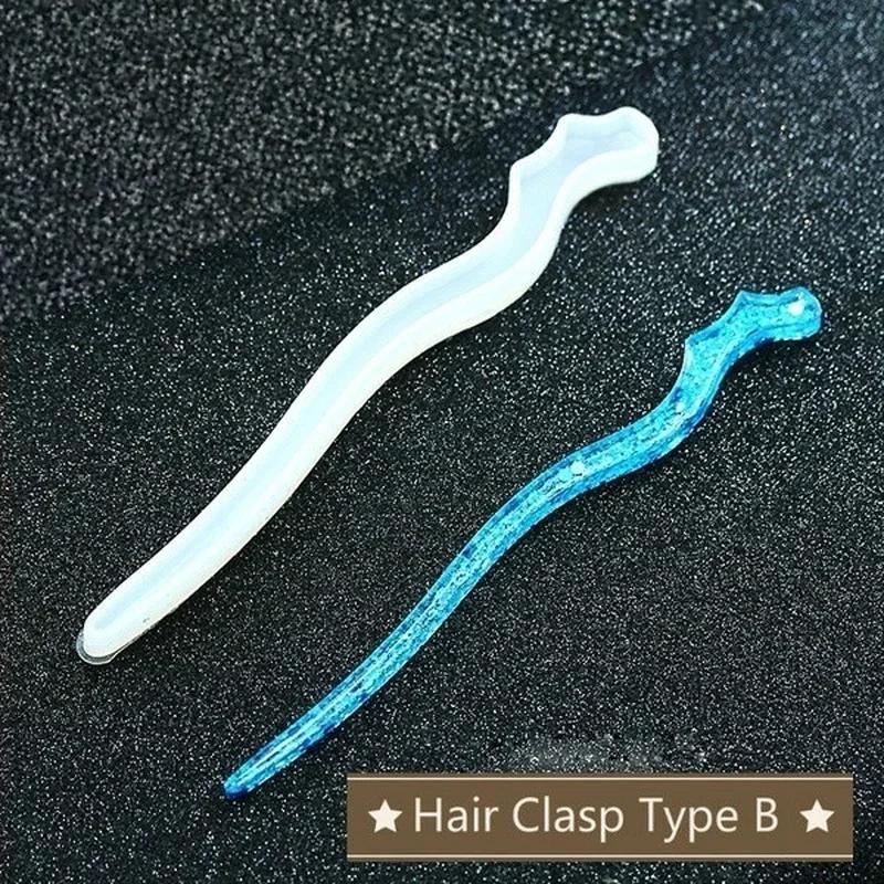 Novo transparente hairpin sili - Jewelry Making For Adults avaliação e preço