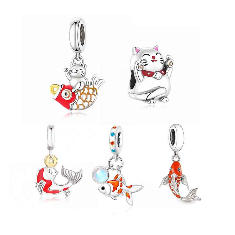 Koi Carpa Peixe Bead para Mulh - Jewelry Making Paris avaliação e preço