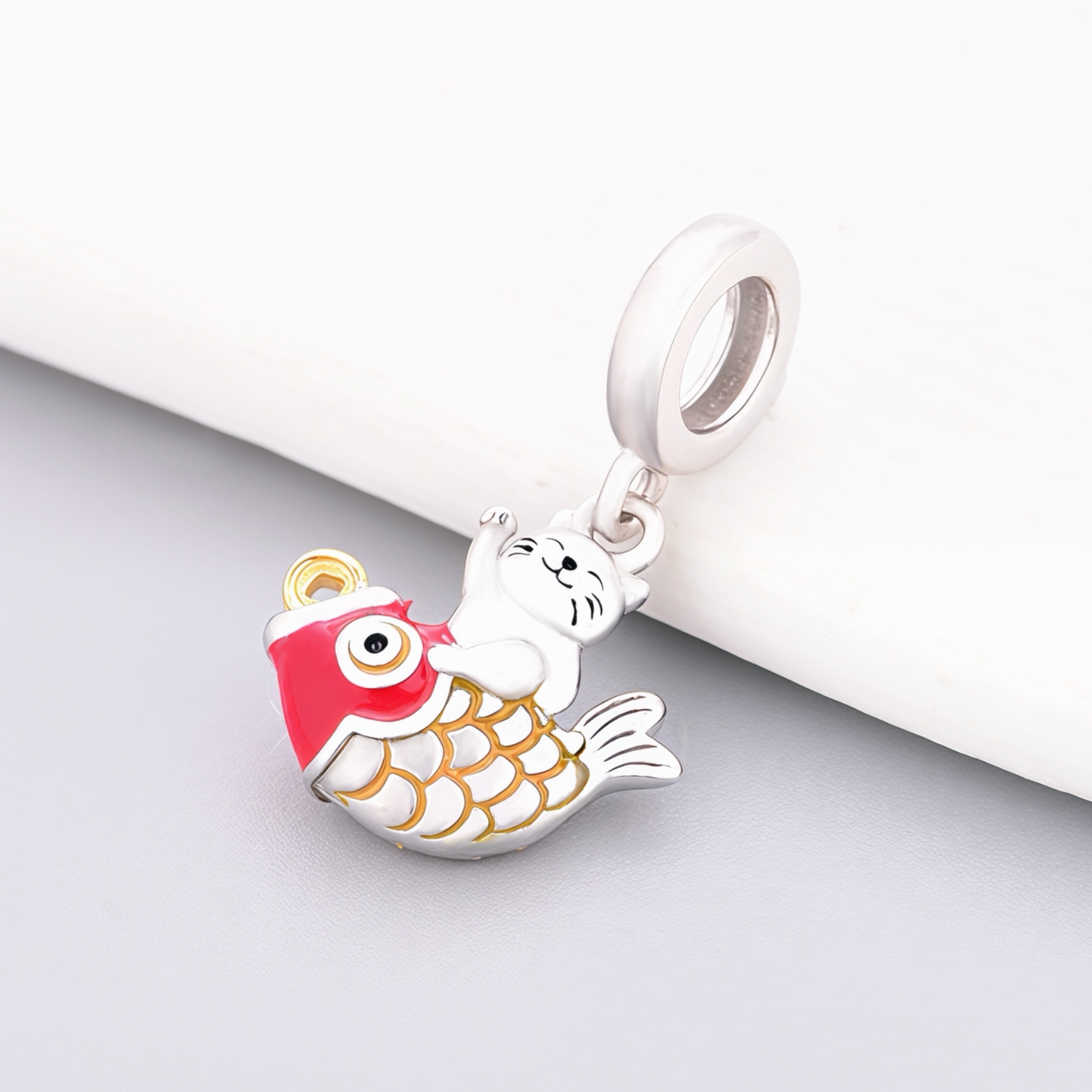Koi Carpa Peixe Bead para Mulh - Jewelry Making Paris avaliação e preço