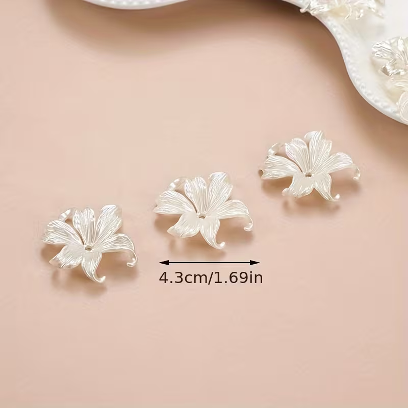 20 peças de Contas de Flor Íri - Jewelry Making For Adults avaliação e preço
