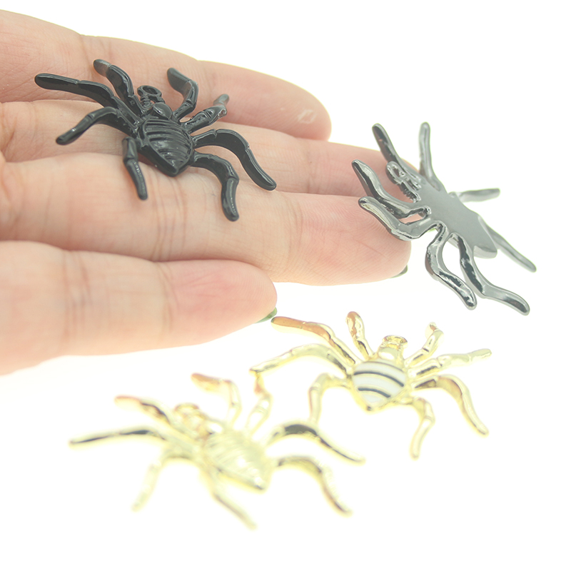 10 pçs/lote 35*37mm Aranha Enc - Jewelry Making Paris avaliação e preço