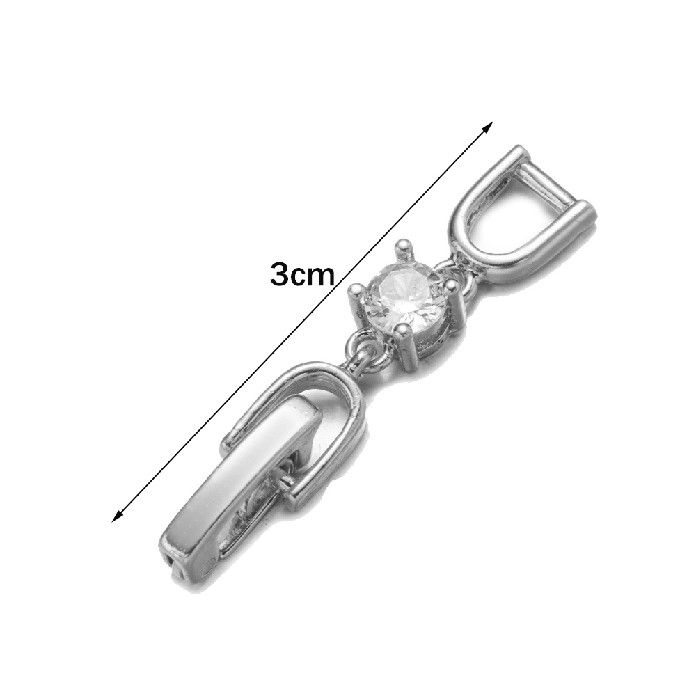 5 pçs branco banhado a ouro cr - Jewelry Making Set avaliação e preço