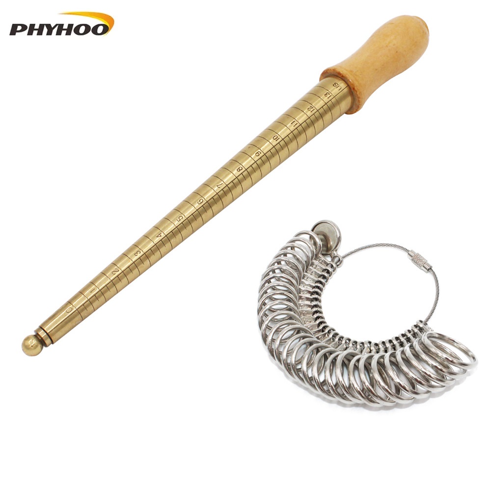 PHYHOO-Copper Ring Mandril Siz - Jewelry Making Ring Tool avaliação e preço