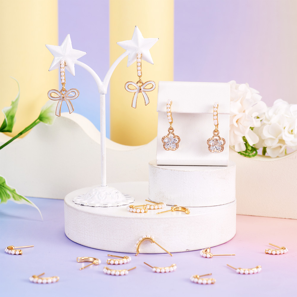 30 peças de bases de brinco de - Jewelry Making Set avaliação e preço