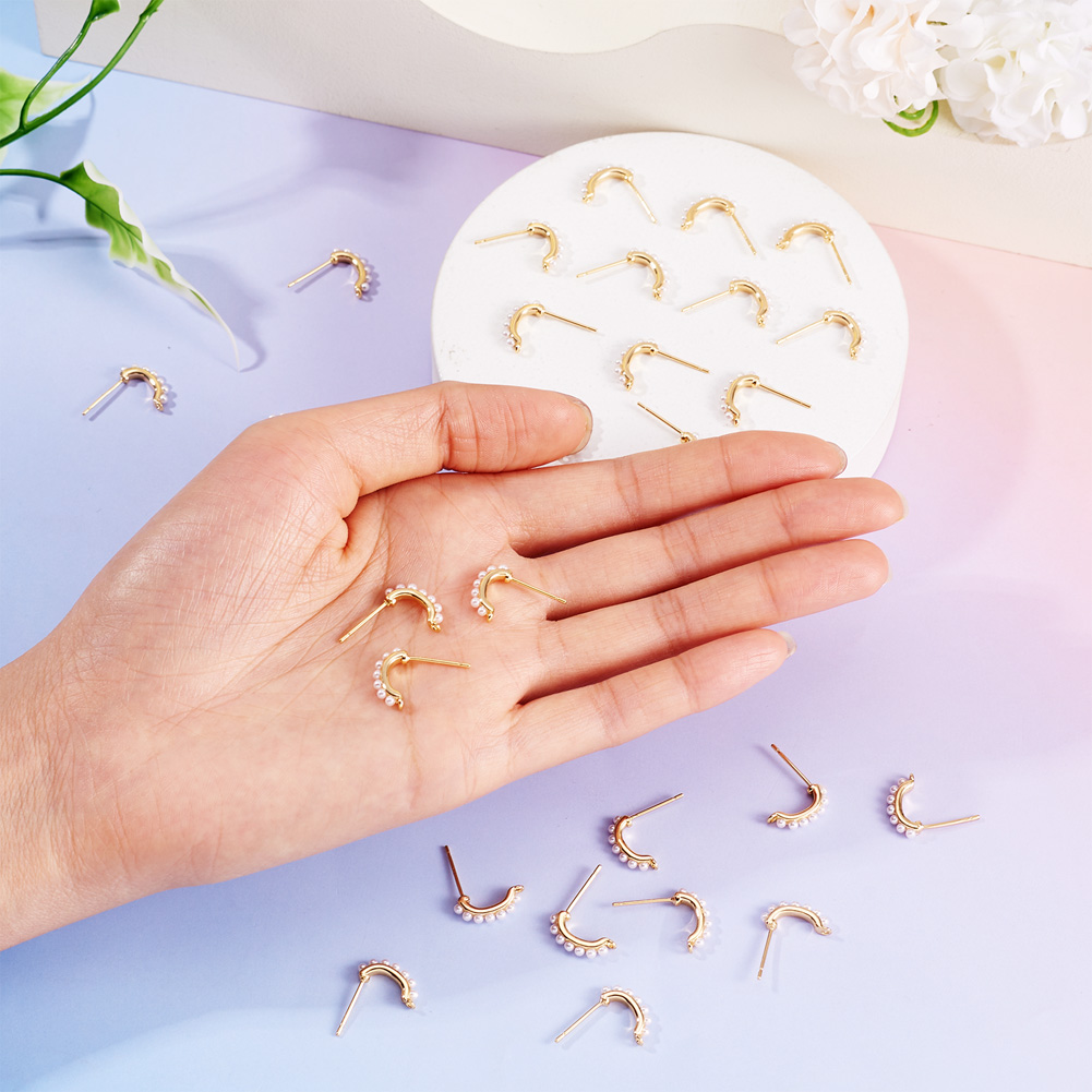 30 peças de bases de brinco de - Jewelry Making Set avaliação e preço
