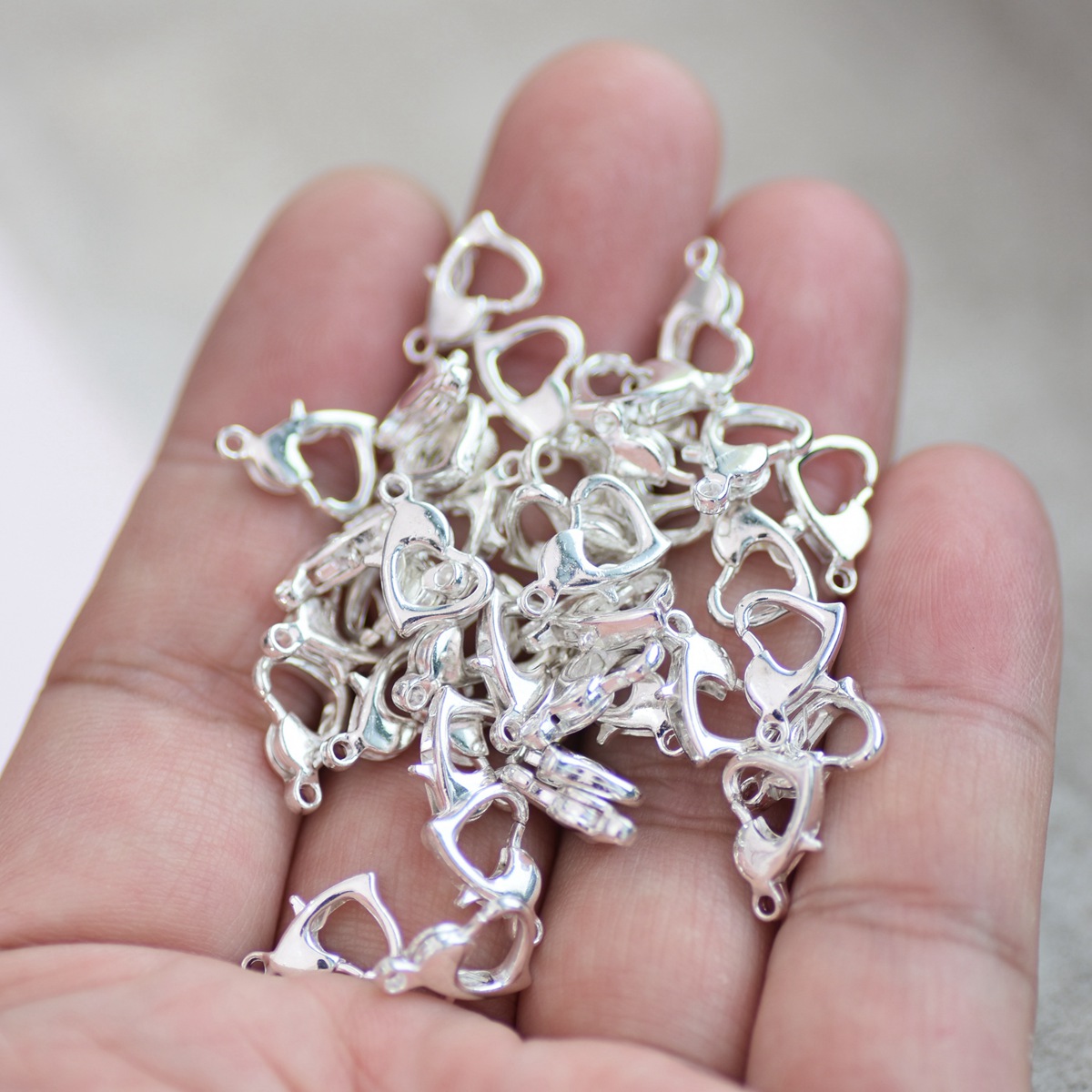 30 pces 12x8mm ouro/prata/bron - Jewelry Making Silver avaliação e preço