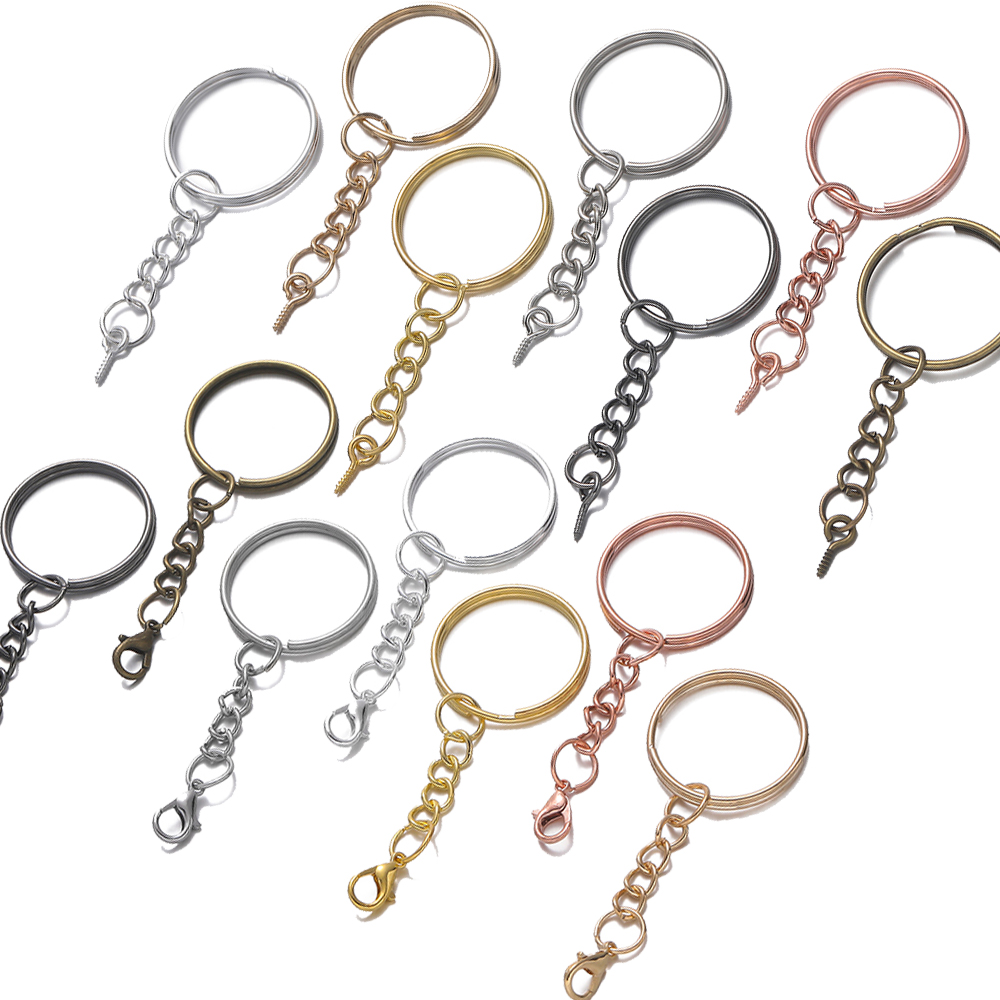 10 peças/lote Argolas de Chave - Jewelry Making Ring Tool avaliação e preço