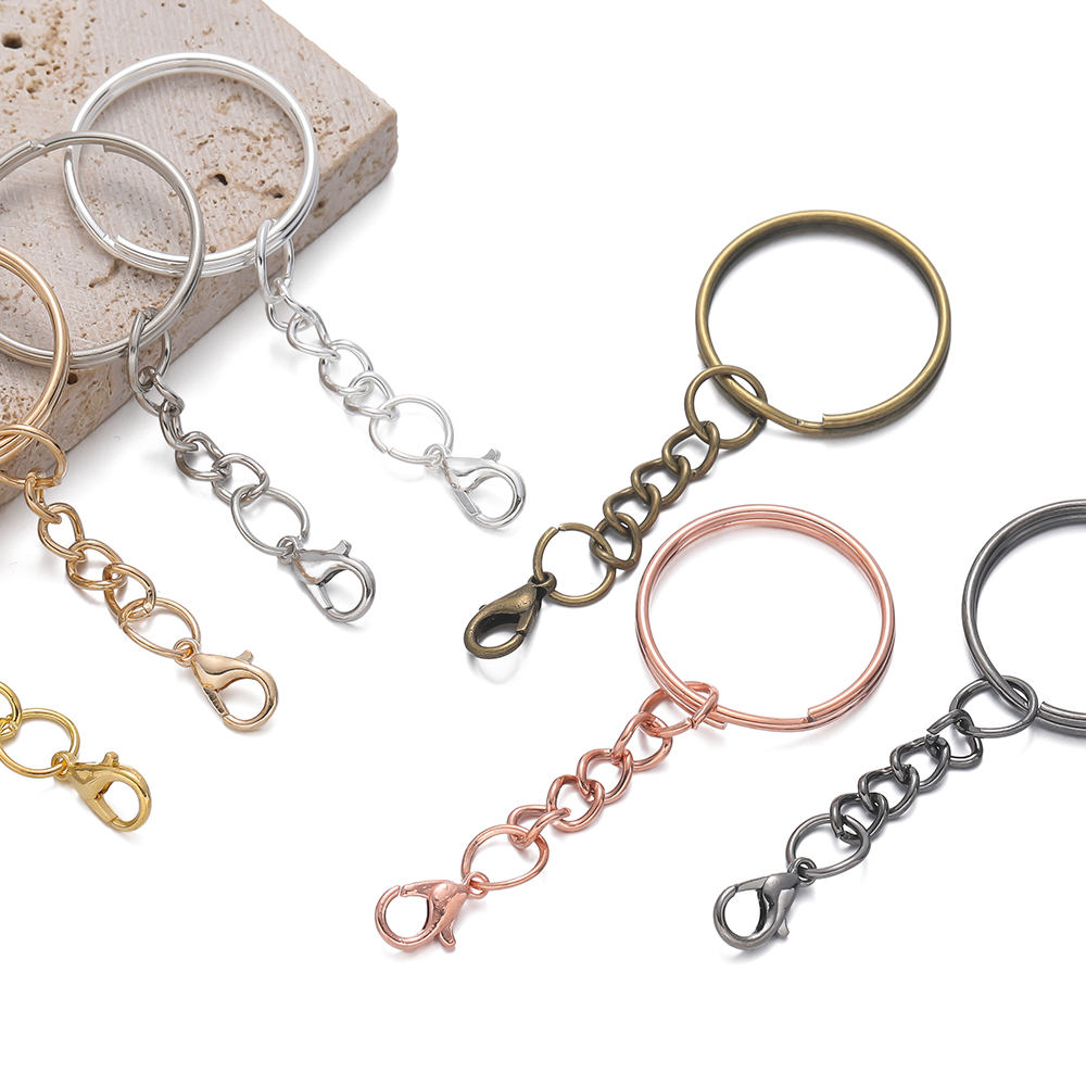 10 peças/lote Argolas de Chave - Jewelry Making Ring Tool avaliação e preço