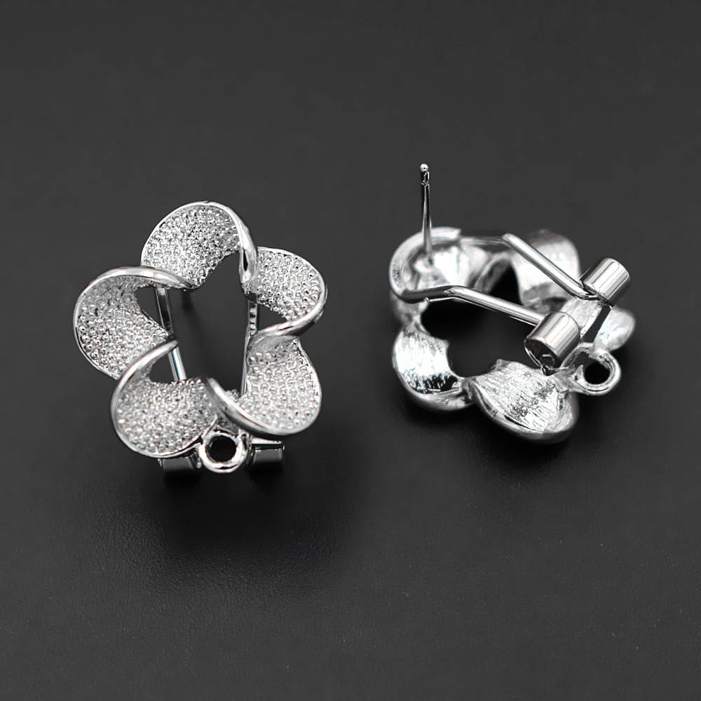 10 pares de Brincos de Flor em - Jewelry Making Dubai avaliação e preço