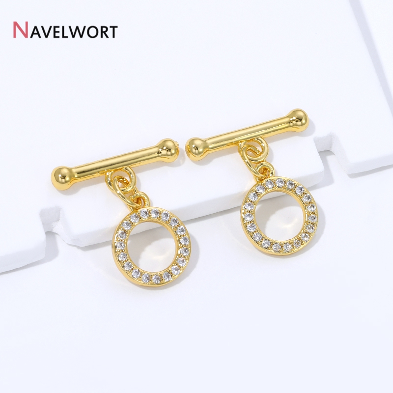 Conectores de Fecho OT em Latã - Jewelry Making Material avaliação e preço
