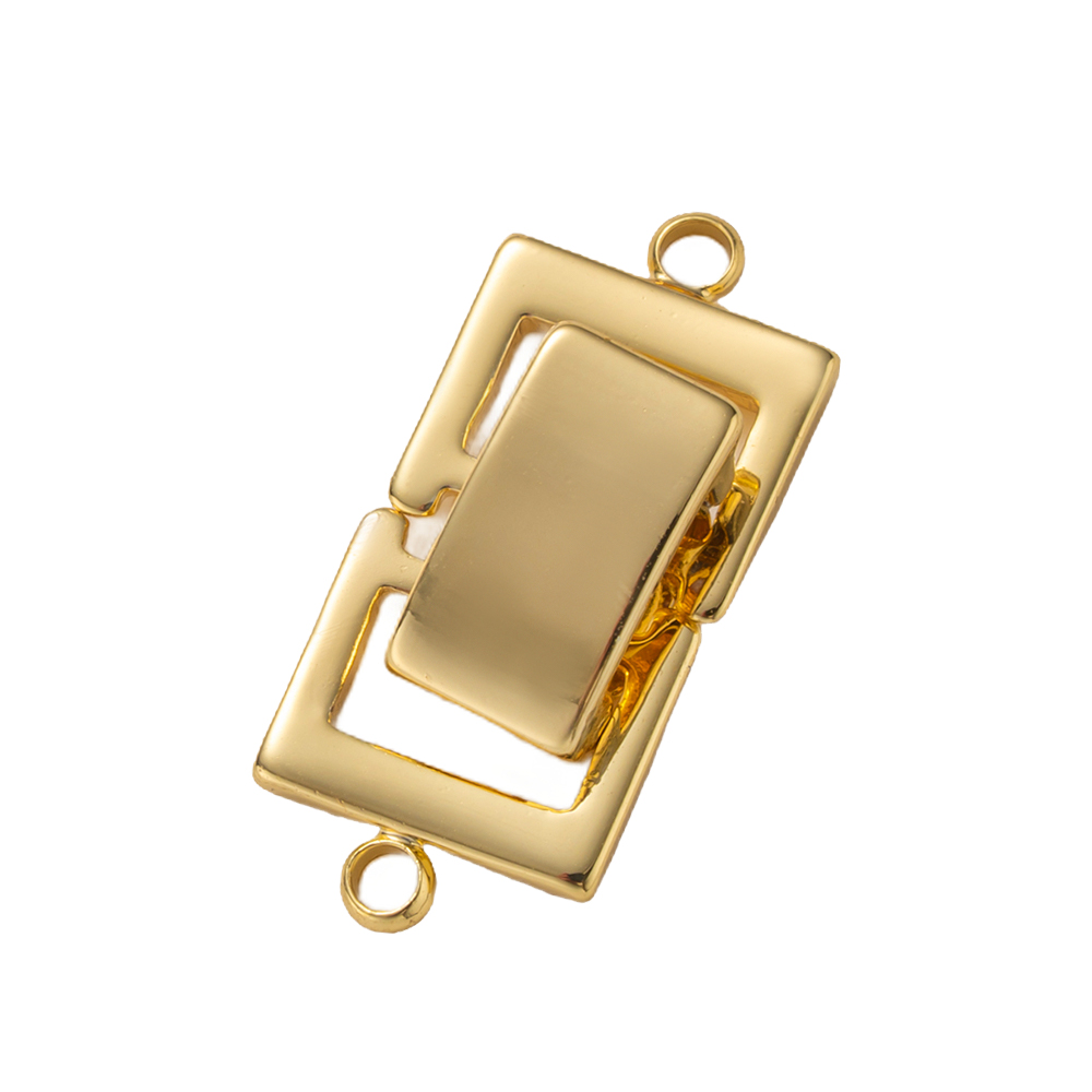 2 pçs 14k banhado a ouro fecho - Jewelry Making Metal avaliação e preço